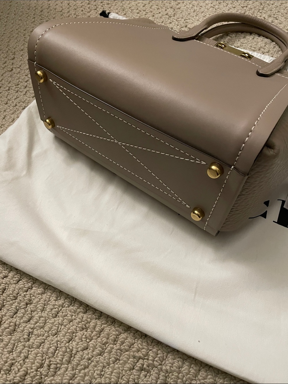 Coach Troupe Tote in Stone - Picture 3 of 7